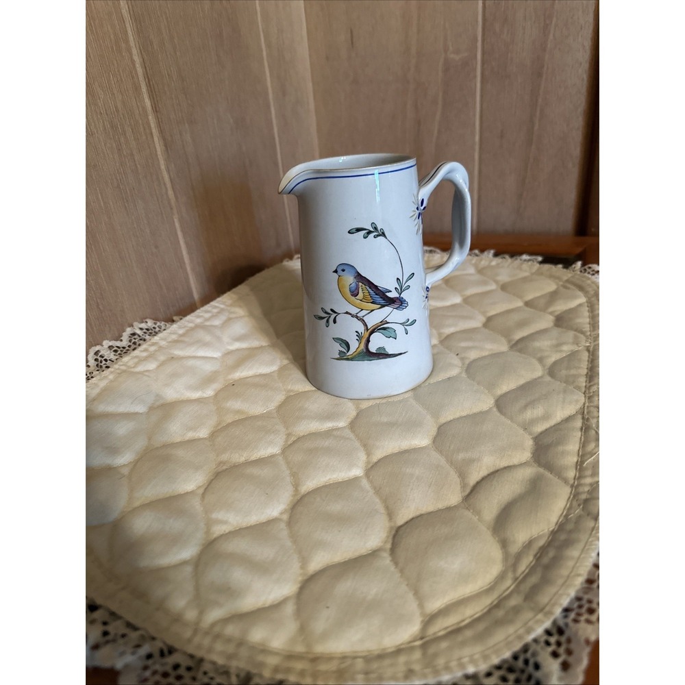 Medium 5.5"‎ Copeland Spode England Queens Bird Creamer / Pitcher / Jug